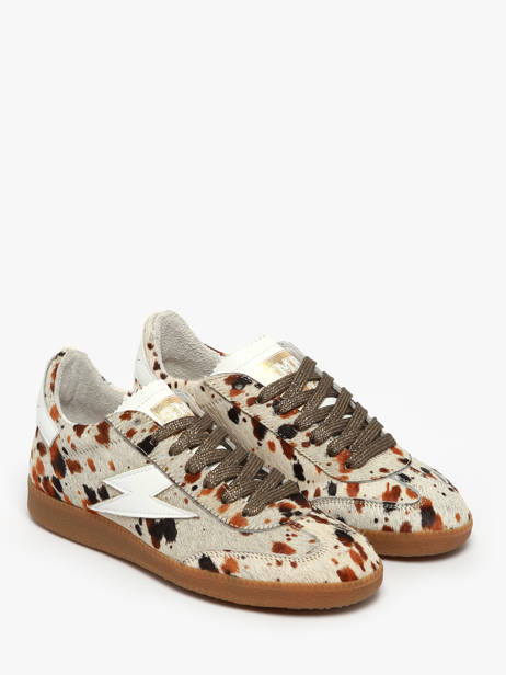 Sneakers Aslan Uit Leder Semerdjian Veelkleurig accessoires ASLAN ander zicht 1